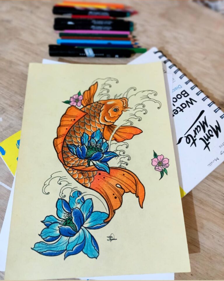 Koi fish tattoos in Nairobi