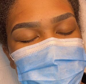 Ombre brows in Nairobi