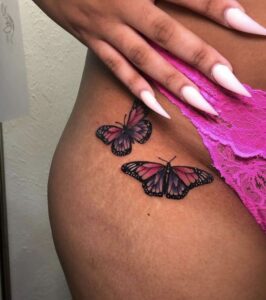 Butterfly Tattoos in Nairobi, Kenya