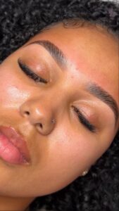 Ombre brows in Nairobi