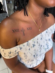 Custom lettering tattoos in Nairobi