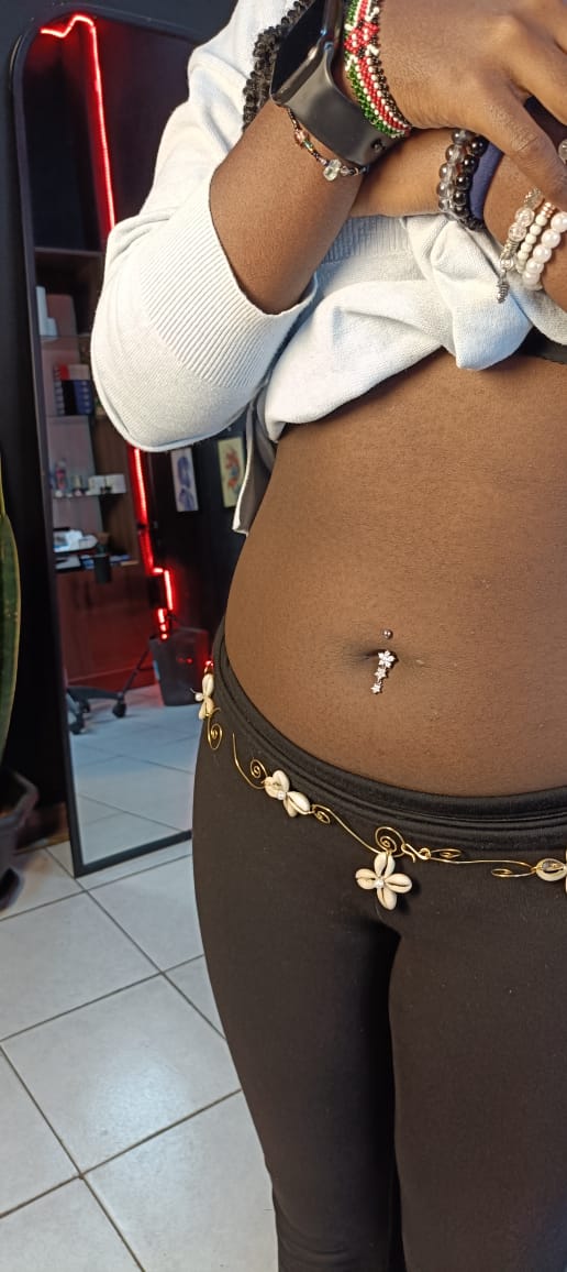 Navel piercing in Nairobi