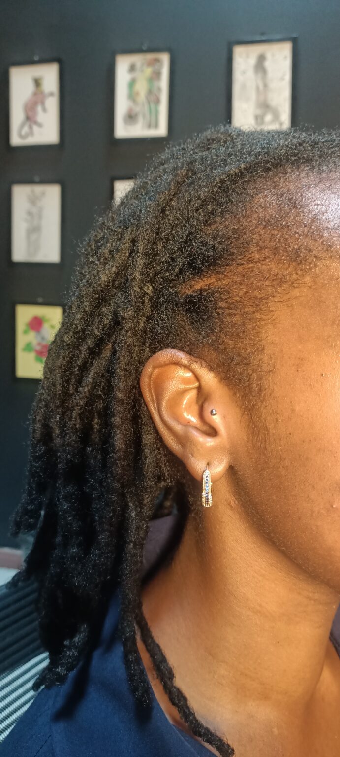 Tragus piercing in Nairobi