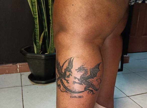 Dragon tattoo Nairobi