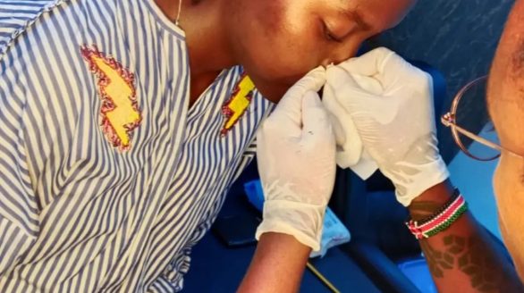 Piercing session Professional piercings in Nairobi
